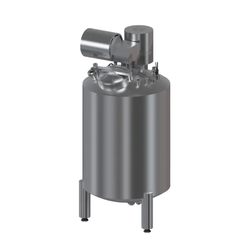 Single layer tank cGMP for preparation and storage of viscous products