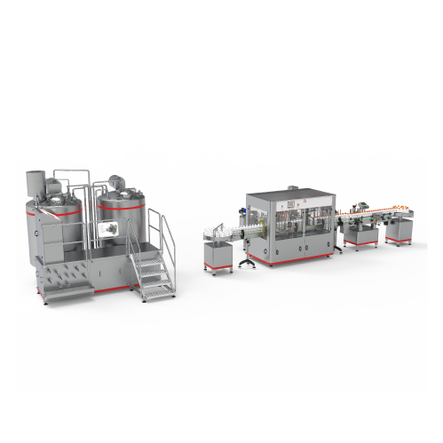 Liquid fertilizer and pesticide production line