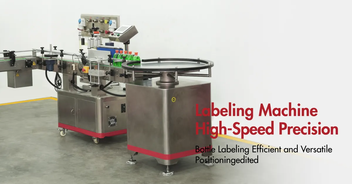 SCINOX automatic high-speed precision rotary bottle labeling machine for diverse container shapes
