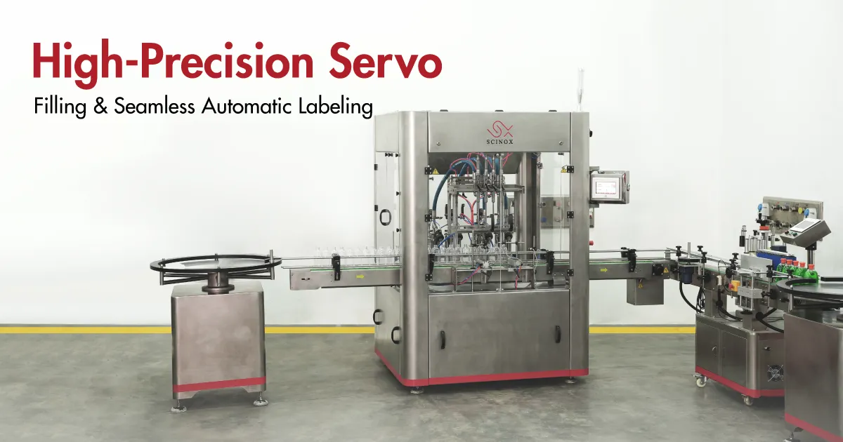 SCINOX 4H Monoblock Liquid Filling System SCINOX 4H monoblock automatic liquid filling machine for pharmaceutical and cosmetic bottles
